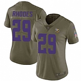 Women Nike Vikings 29 Xavier Rhodes Olive Salute To Service Limited Jersey Dzhi,baseball caps,new era cap wholesale,wholesale hats